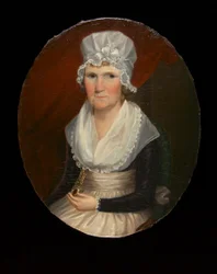 Portrét paní Robert Kermit, ca. 1790.