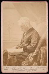 Portrét Elizy Ballou Garfield 1801-1888, 1881.