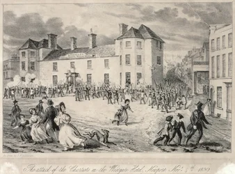 Útok chartistů na hotel Westgate, Newport, 4. listopadu 1840