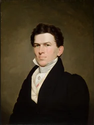 Portrét Abrahama Garlanda Randalla 1820 (olej na plátně)