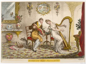 „Harmony before Marrimony“, publikoval 1805