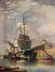 Belfastský přístav – Ferry Steps, 1851, 1909.