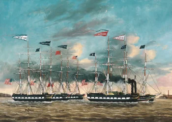 Dobyvatel vlečných lodí, 1852.