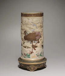Váza, výrobce Worcester Porcelain Factory, 1873