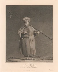 Arabský šejk, kmen Beni Koreish