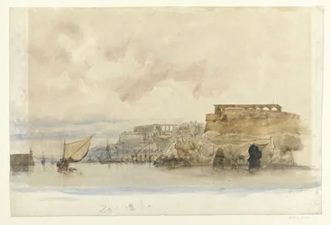 Pohled na Vallettu, Malta