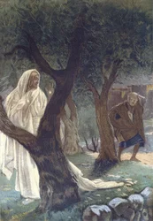 Kristus se zjevil svatému Petrovi – Kristus se zjevil svatému Petrovi – z „“Života našeho Pána Ježíše Krista““ – 1899 od Jamese Tissota – La vie de notre seigneur Jesus Christ, od Jacquese Josepha (Jacques-Joseph) Tissot dit James Tissot (1836-1902)