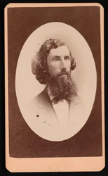 Portrét Samuela Edwarda Warrena 1831-1909, před rokem 1877.