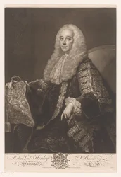 Portrét van Roberta Henleyho Robert Lord Henley Baron z Grainge (titul na předmětu)