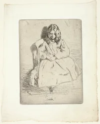 Annie, sedící