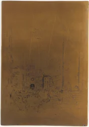 Zrušená tisková deska pro <em>The Piazzetta</em>