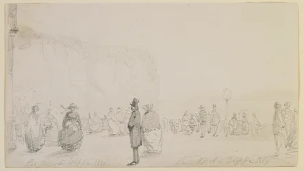 Pobřeží v Dieppe