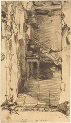 Rag Pickers, Mouffetard District, Paříž
