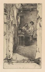 Rag Pickers, Mouffetard District, Paříž