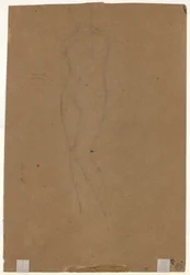 Stojící postava [verso]