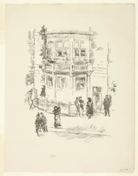 Okno ředitele, divadlo Gaiety Theatre