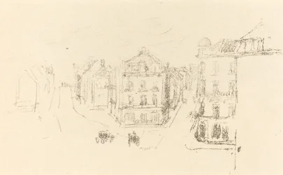Zkušební skica: Grand Rue, Dieppe