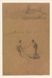 Zwei Männer und ein Boot