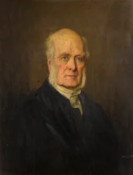 Rev William Wilson (1808-1888) (olej na plátně)