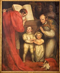 Sňatek Richarda ze Shrewsbury, vévody z Yorku, s lady Anne Mowbrayovou, 1820