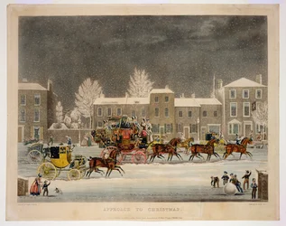 The Approach to Christmas, vyryl George Hunt