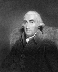 Joseph Black, skotský fyzik a chemik z 18. století, 1836.