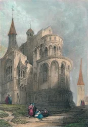 Kostel sv. Marie. Kolín nad Rýnem, 1834
