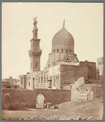 Egypt. Káhira. Náboženský pohřební komplex mamlúckého emíra Kani Beye Ar-Rammaha (1503)