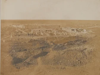 Velká kasárna po obléhání, 1855