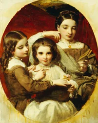 Portrét sester Russellových, 1858