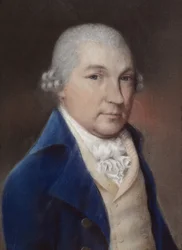 Thomas Andrewes (pastel na šedém papíře)