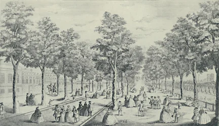 Společnost v Mall, 1741, 1920