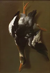 Dead Fowl, kolem roku 1815 (olej na plátně)