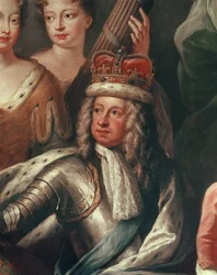 Detail George I z Painted Hall, Greenwich