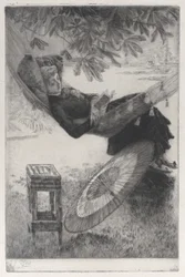 Houpací síť, 1880.