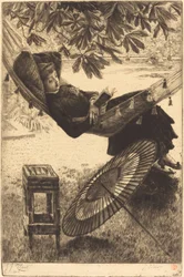 Hammock Le hamac, 1880.