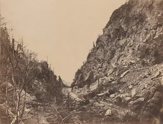 Vedoucí White Mountain Notch, Crawford House, 1854.