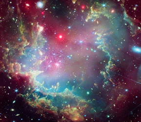 Mise NASA objevily kosmický „věnec“ zobrazující hvězdný kruh života