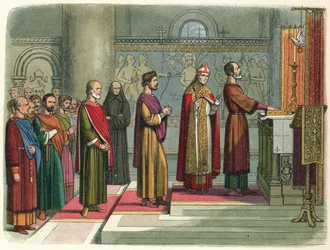 Baroni přísahají, že dosáhnou svých svobod, 1214 1864
