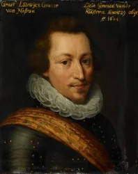 Portrét Ludvíka Günthera, asi 1609-1633 (olej na desce)