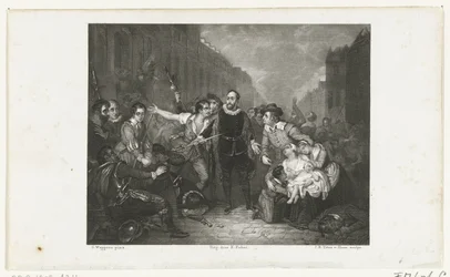 Sebeobětování starosty Pietera van der Werff, 1574