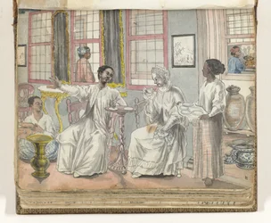 Návštěva Evropského domu, Batavia