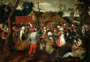 Svatební tanec, ca. 1600.