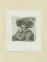 Člověk klade kulatou motyku klade zatáčku The Compleat Work of Etchings od Johna Chalona / Oeuvre Complette des Eaux Fortes par Jean Chalon (název série)