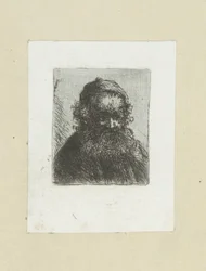 Oude man dává Baarda do mutací The Compleat Work of Etchings od Johna Chalona / Oeuvre Complette des Eaux Fortes par Jean Chalon (název série)