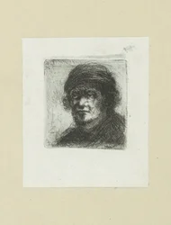 Volwassen muž, naar odkazy The Compleat Work of Etchings od Johna Chalona / Oeuvre Complette des Eaux Fortes par Jean Chalon (název série)