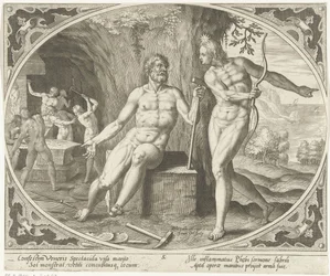 Phoebus informuje Vulcana o cizoložství Venuše a Mars (název série)