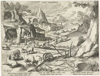 Stříbrný věk Aetas Argentea (název na objektu) The Four Ages of Man (název série)