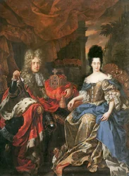 Johann Wilhelm II., kurfiřt Palatine a vévodkyně Anna Maria Luisa de 