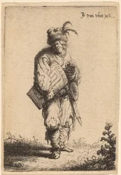 Hráč Hurdy-Gurdy, 1632.